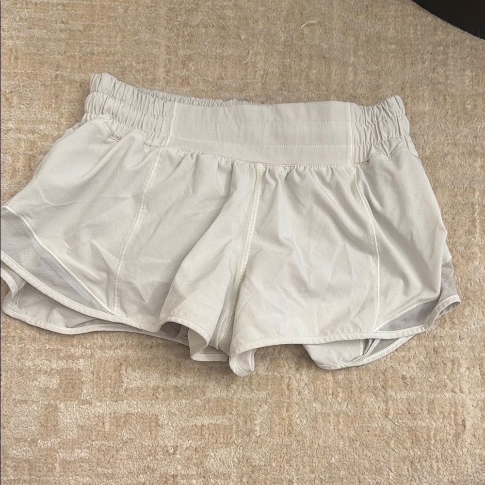 Women's Cream Shorts